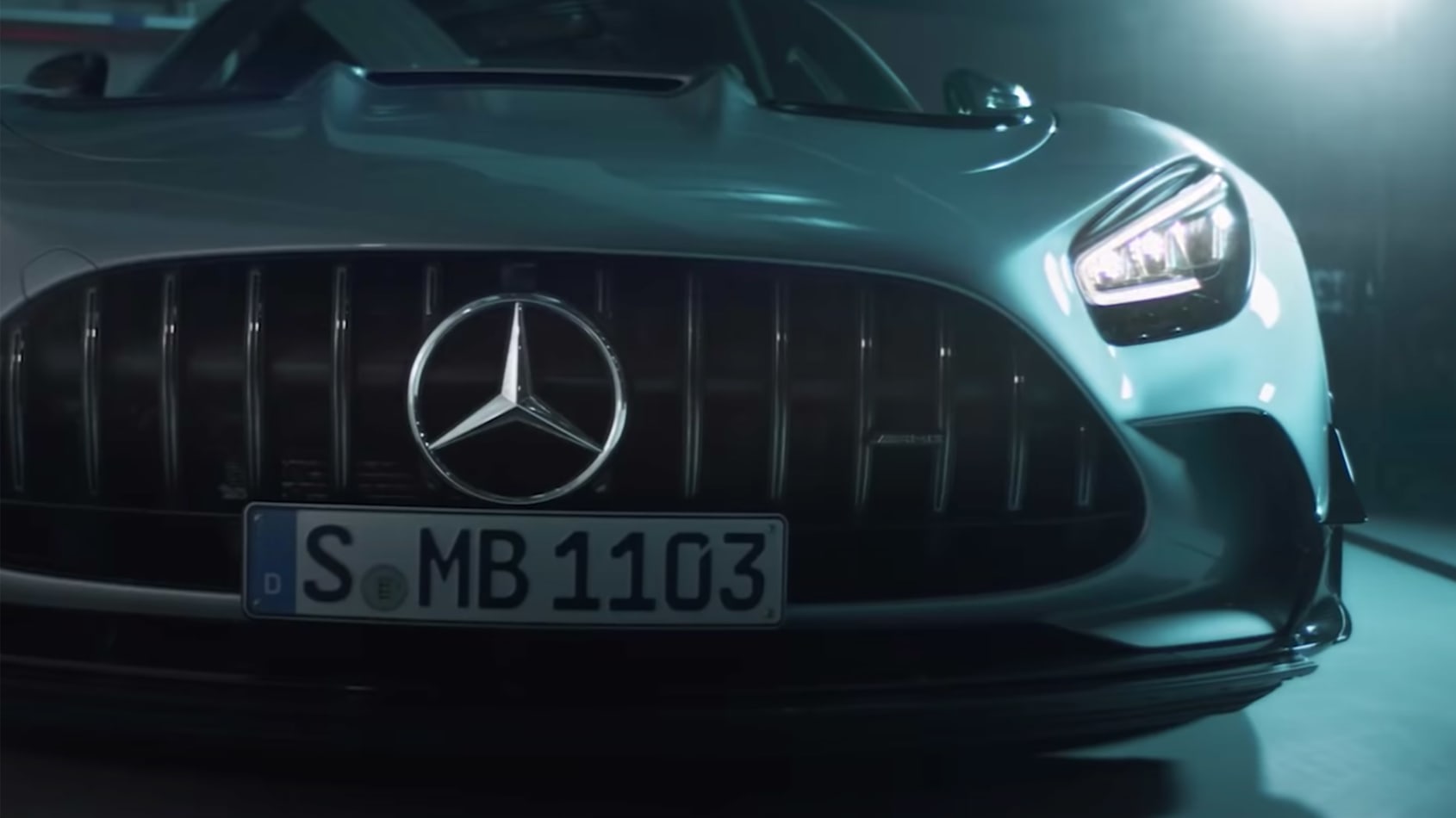 aria-label="2020 Mercedes AMG GT Black Series on video 2"