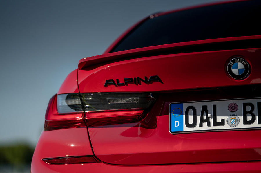 aria-label="6 alpina b3 2020 fd rear lights"