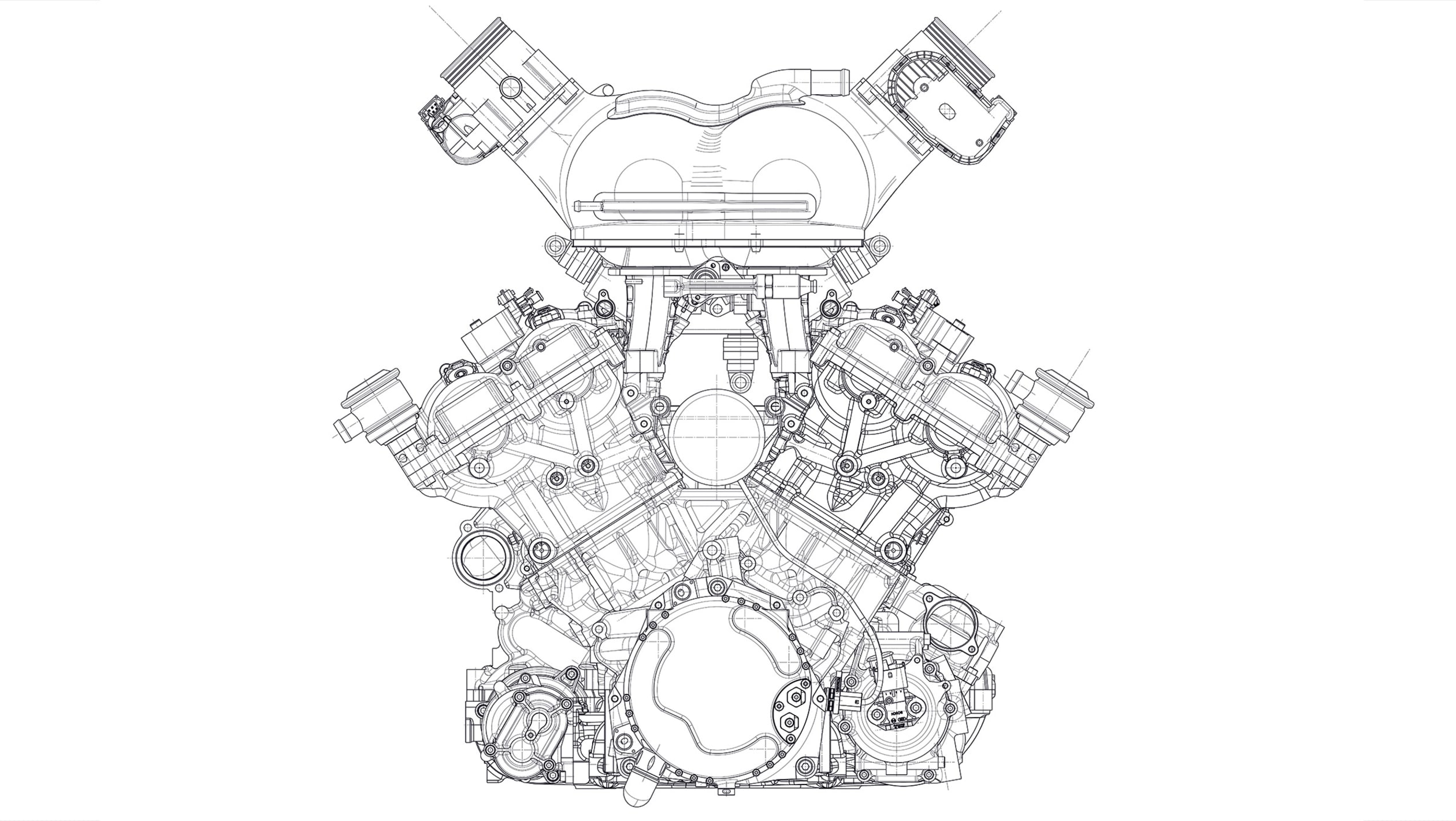 aria-label="Gordon Murray T50 engine"