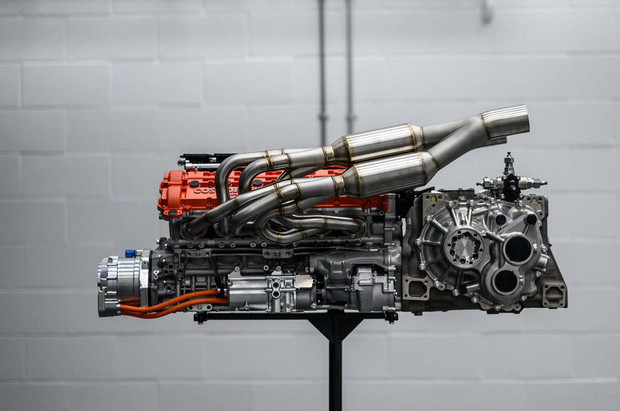 aria-label="84 gordon murray t50 official reveal engine 0"