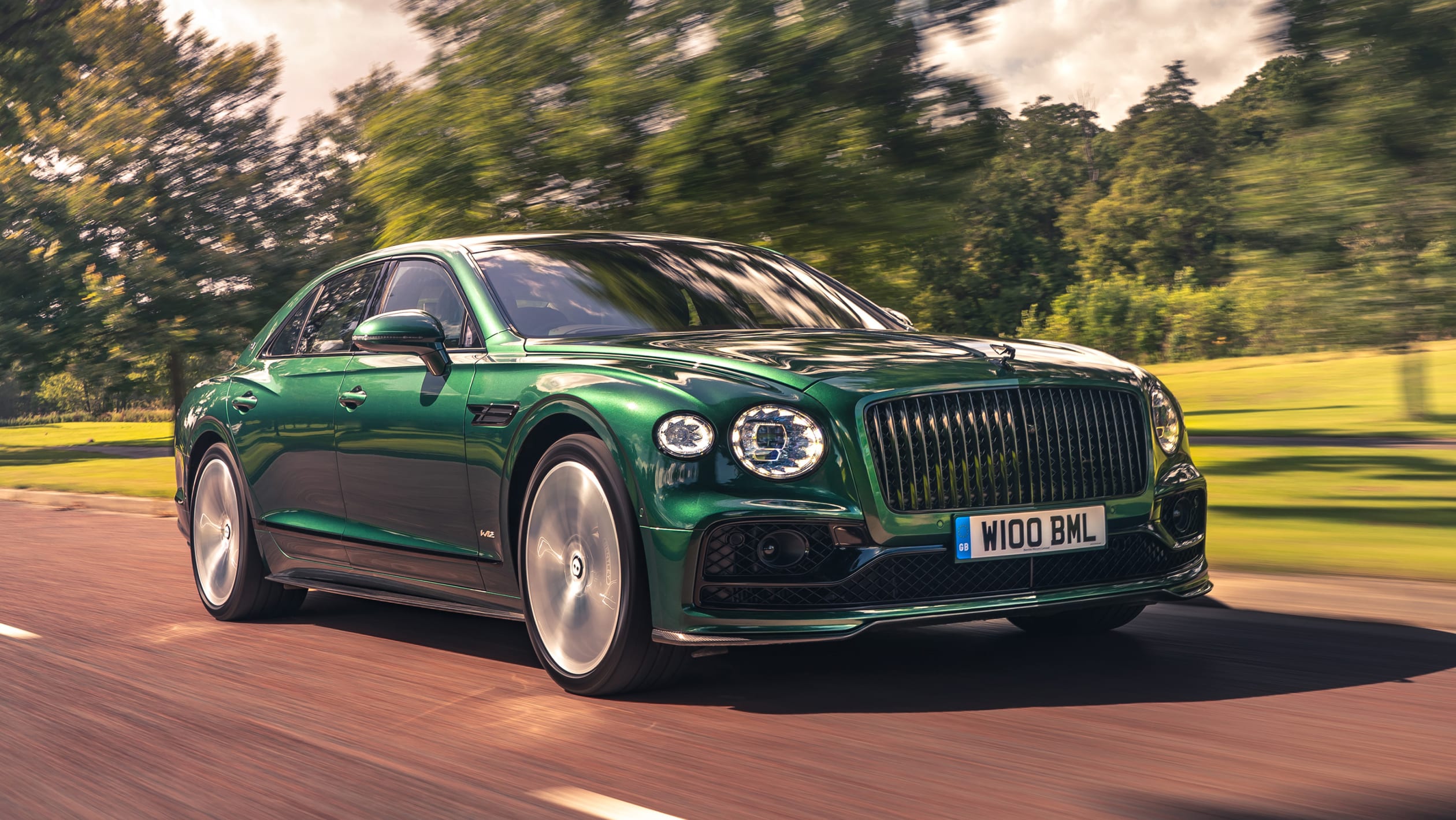 aria-label="Bentley Flying Spur styling"
