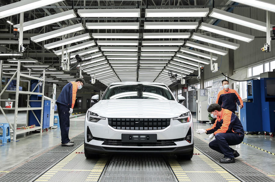 aria-label="10 polestar 2 luqiao production front"