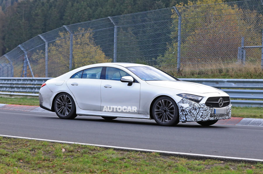99 mercedes benz cls 2021 spies tracking front