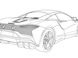 aria-label="McLaren V6 Hybrid 3"