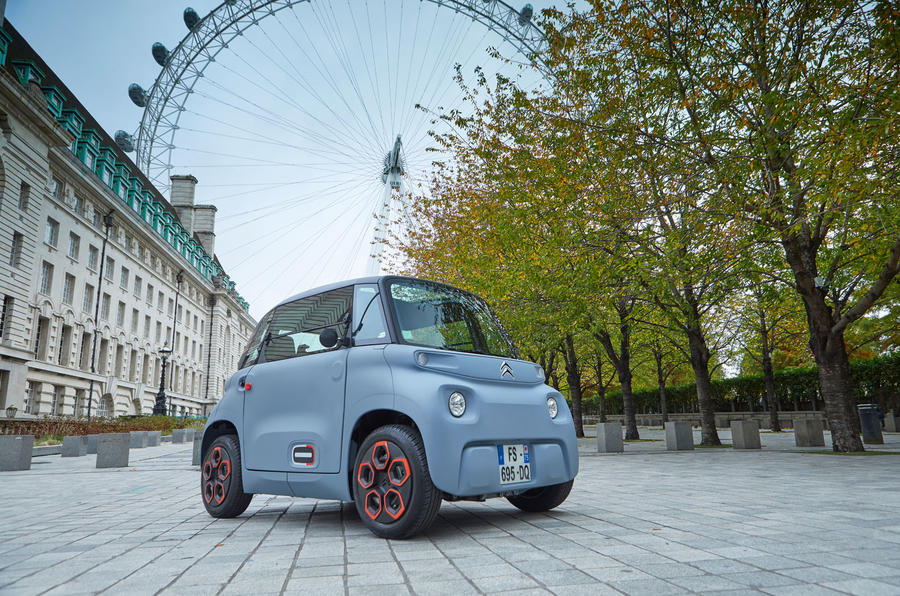 Driving the Citroen Ami electric 'car' - Automotive Daily