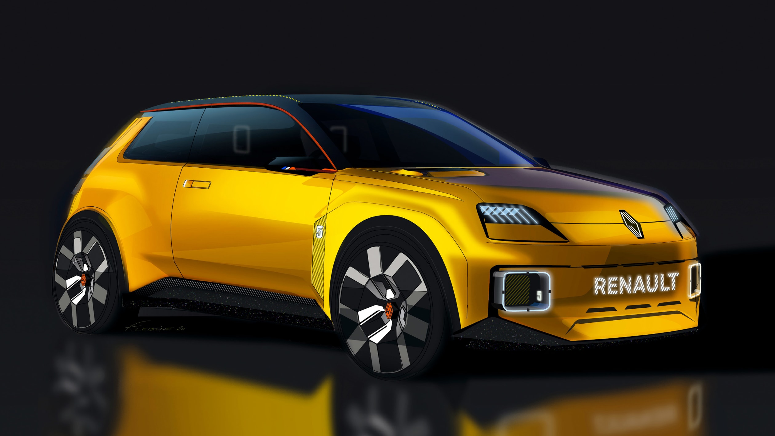 aria-label="Renault 5 EV concept 2021 3"