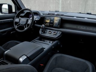 aria-label="Land Rover Defender V8 interior 2021 7"