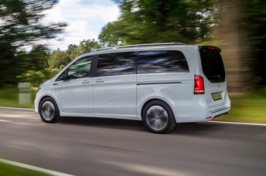 3 mercedes benz eqv 2021 lhd first drive review hero rear