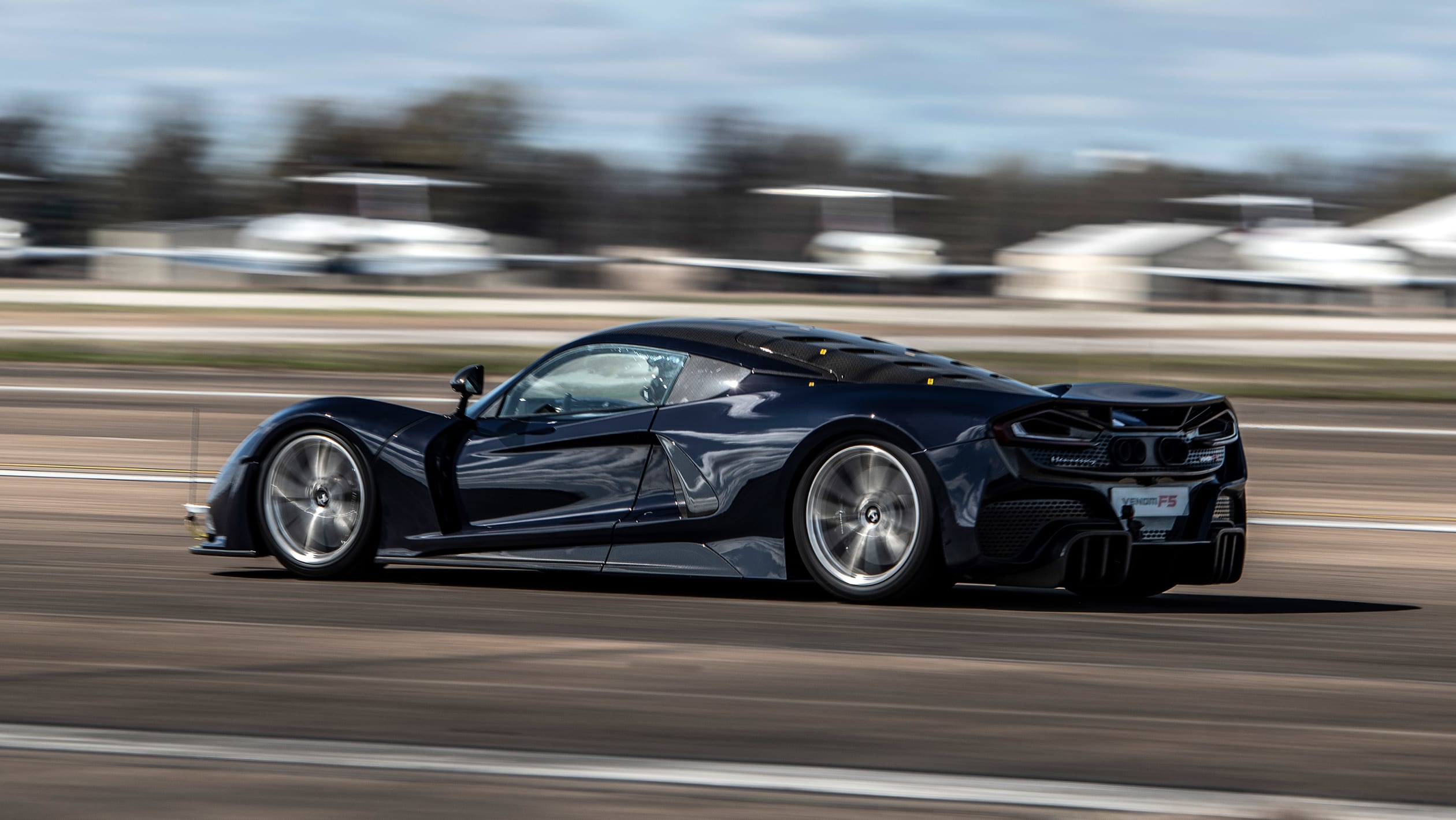 Hennessey Venom F5 aerodynamic tests 4