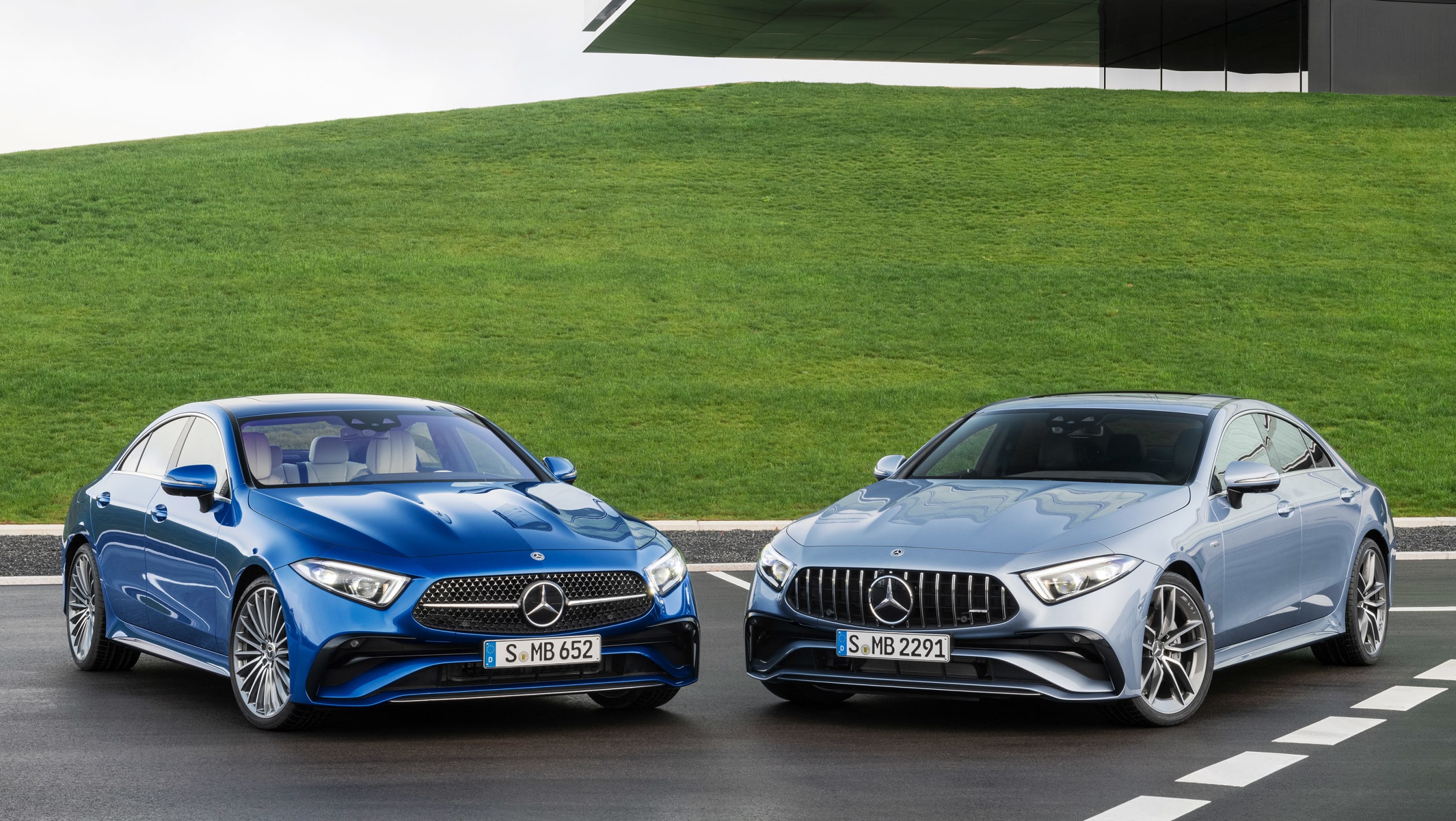 aria-label="Mercedes CLS and AMG CLS 53 facelift 2021"