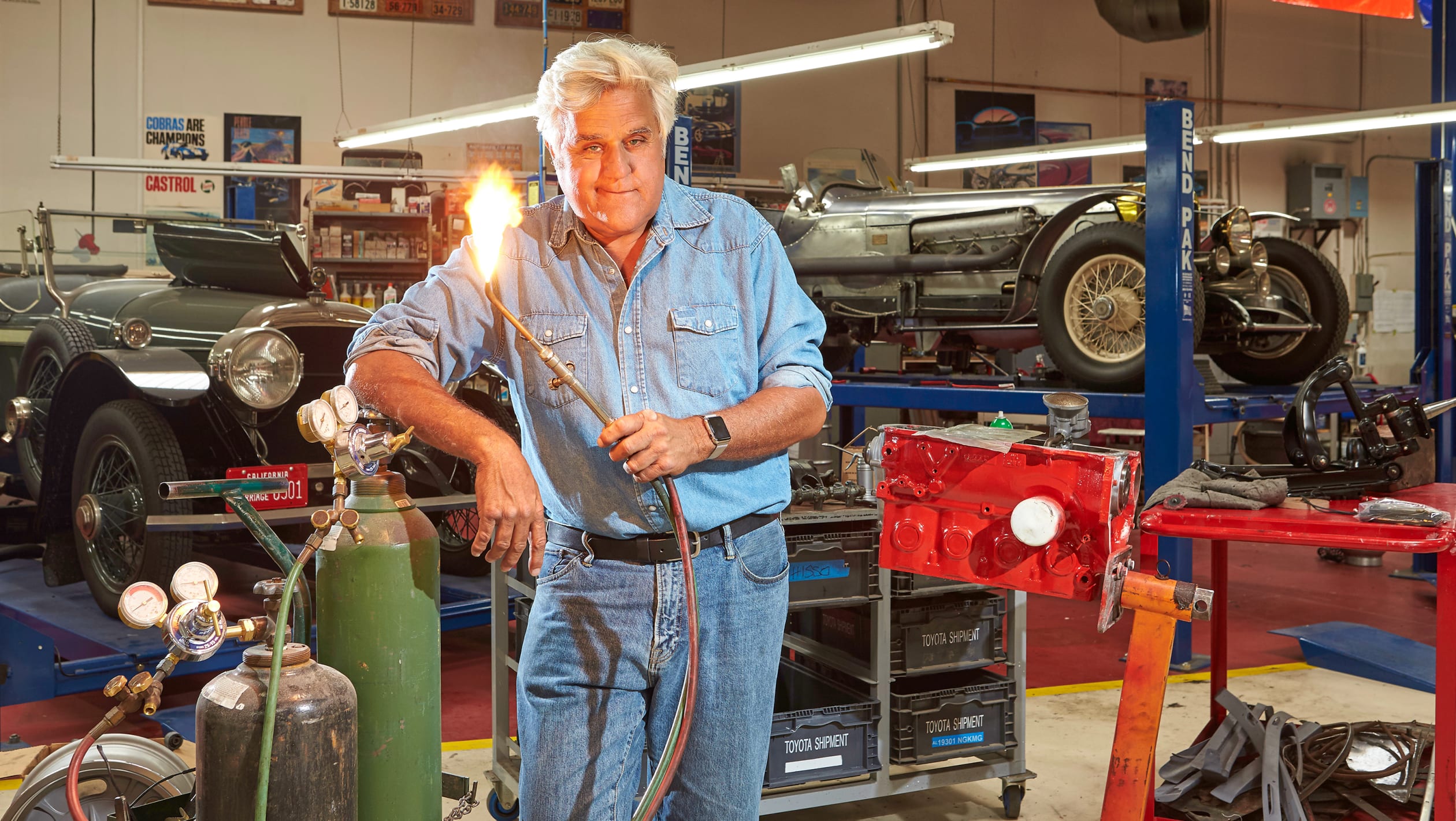 Jay Leno And His Cars Inside The Famous Petrolhead S Garage