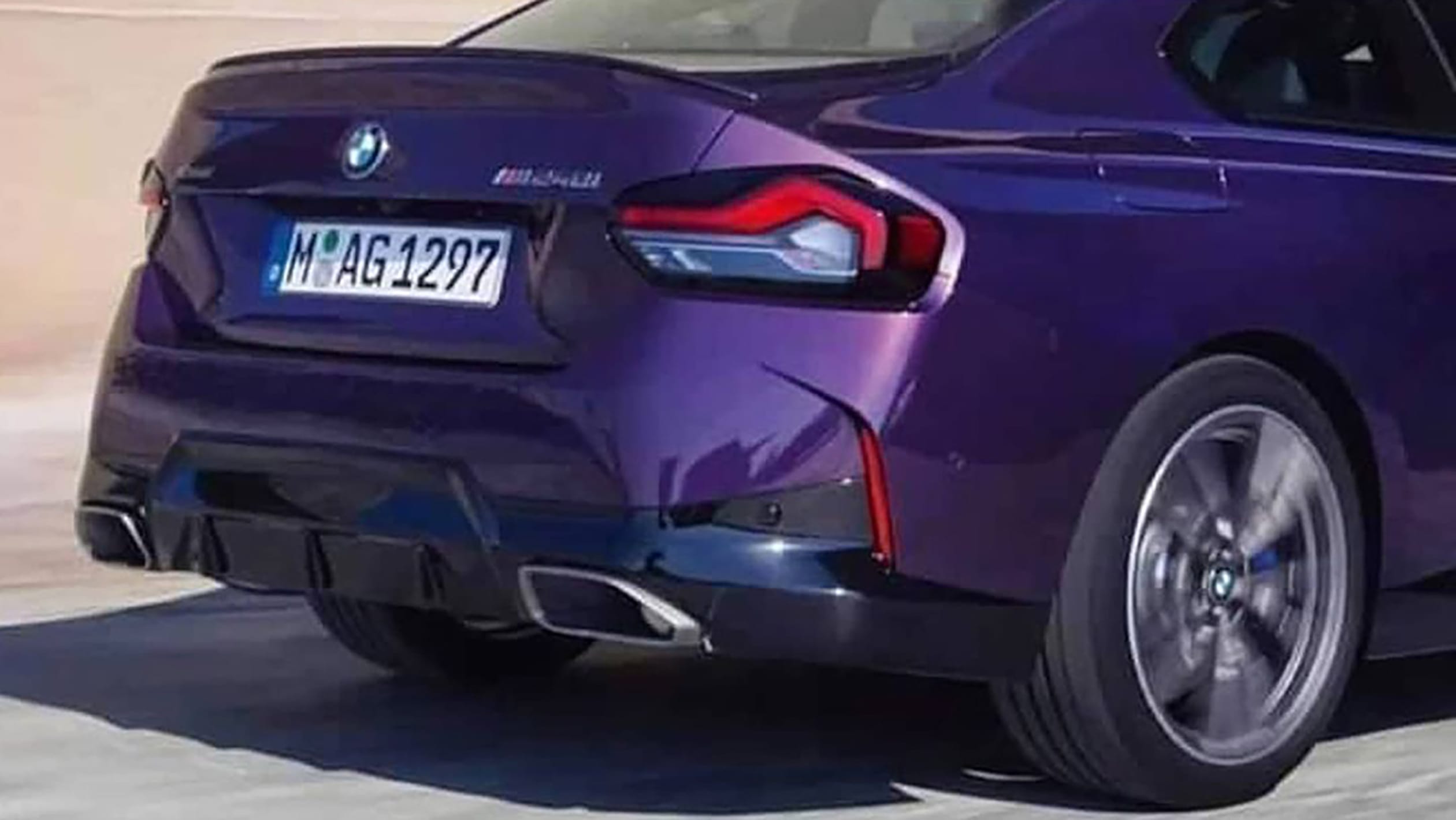 aria-label="2022 BMW 2 Series leak 1"