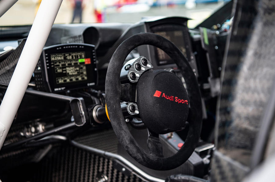 95 audi dakar racer official images steering wheel