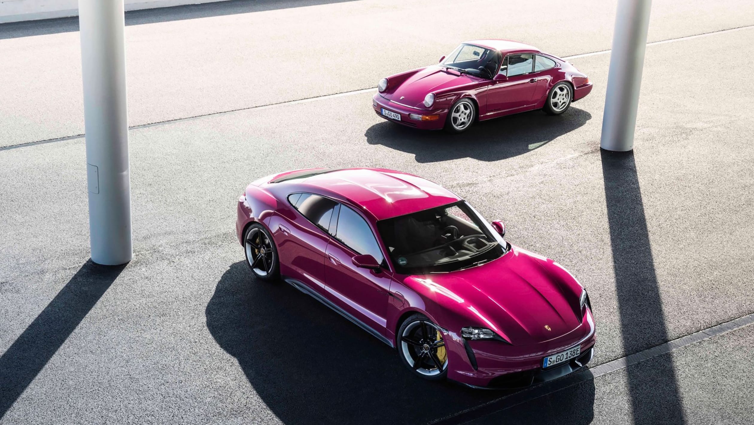 Porsche Taycan new colour 2021 3