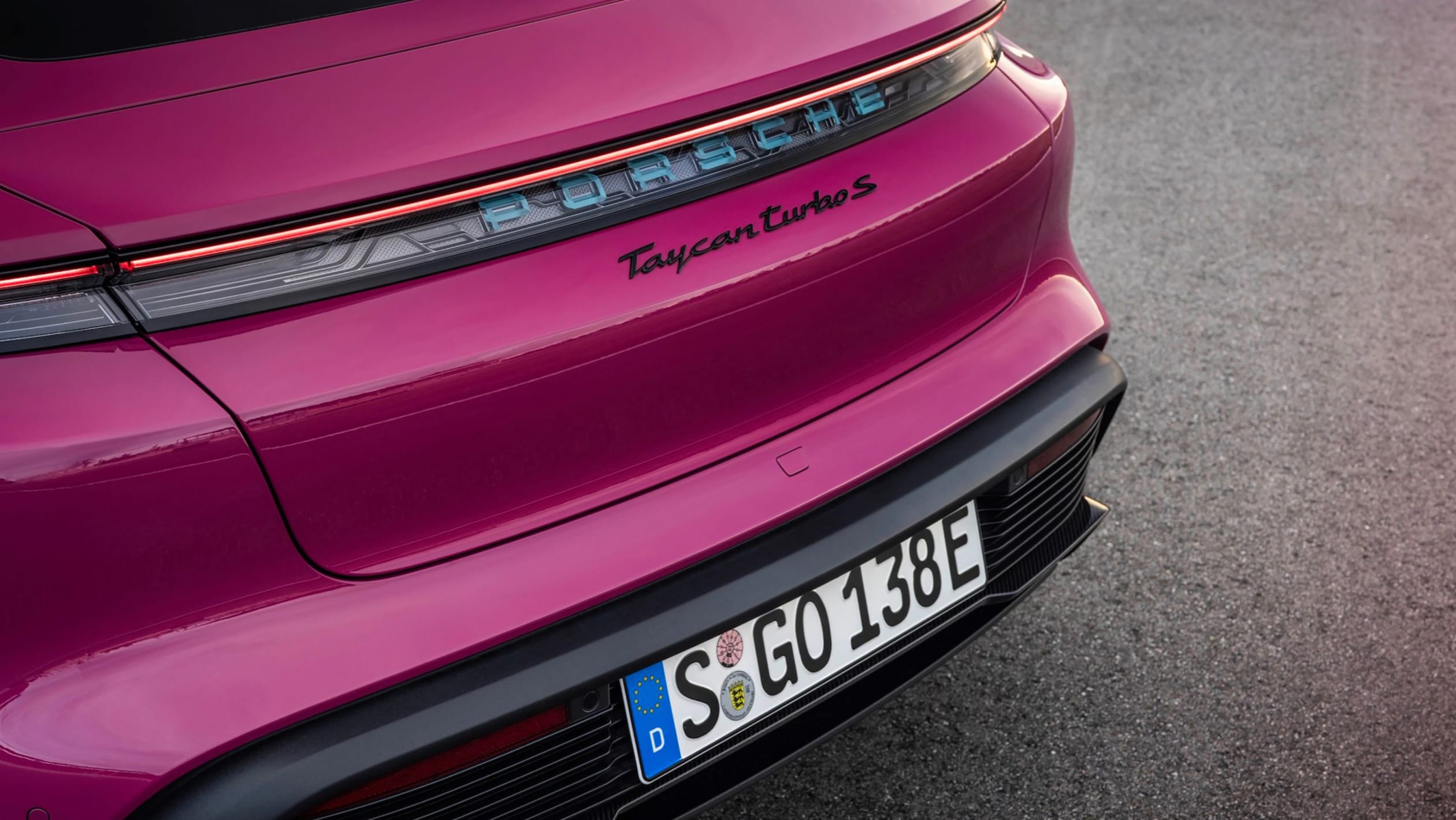 Porsche Taycan new colour 2021