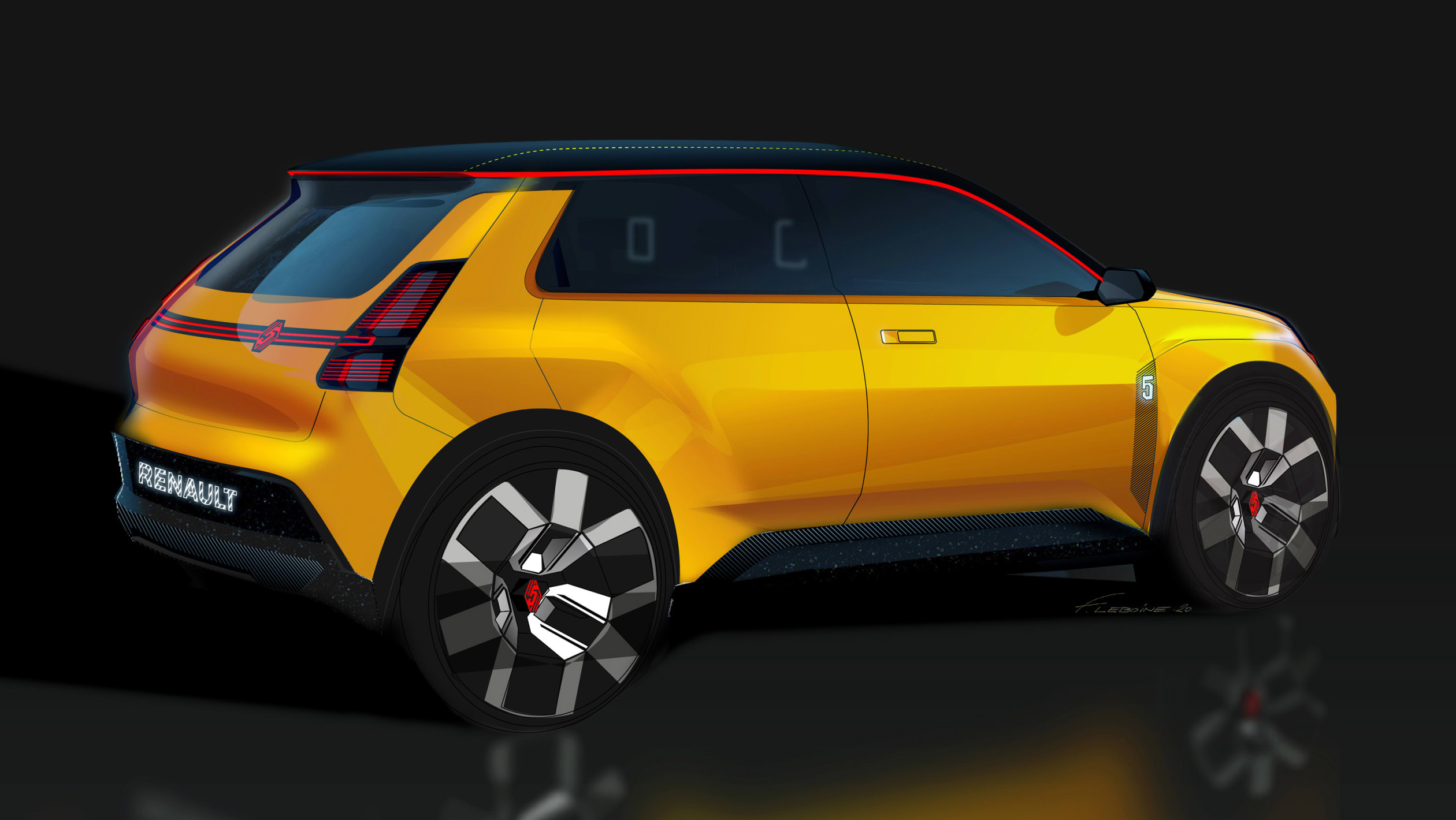 Renault 5 EV concept 2021 2