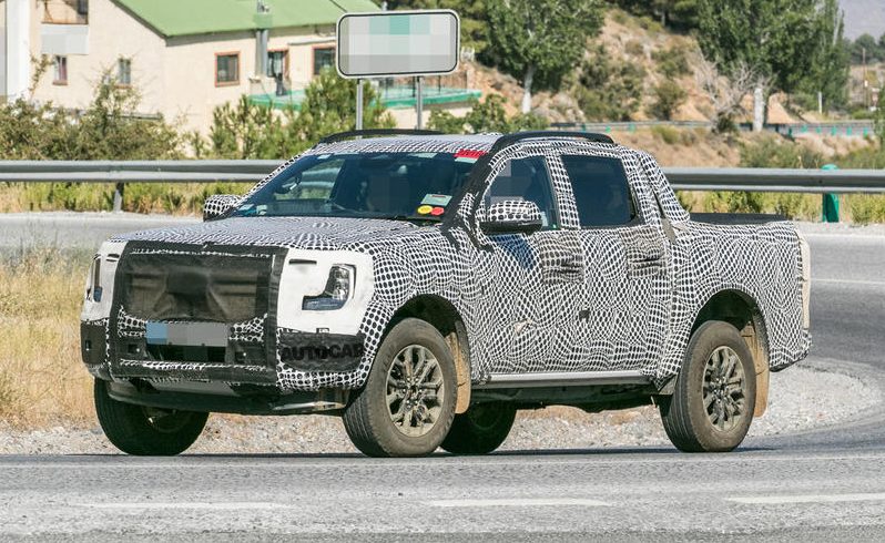 2022 Ford Ranger PHEV hybrid caught in spy pics - Automotive Daily