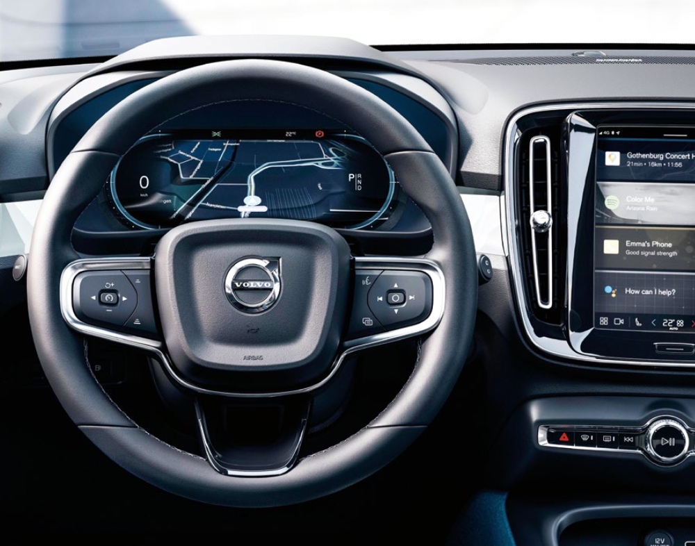 Volvo Interior Steering