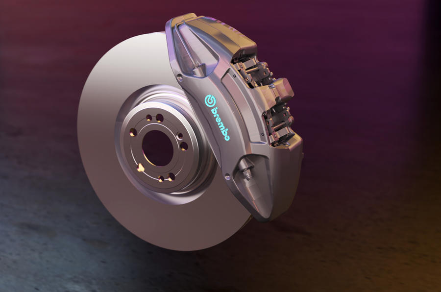 brembo sensify front brake system