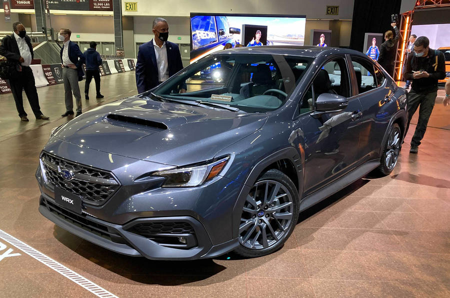 2022 Subaru WRX debut 4