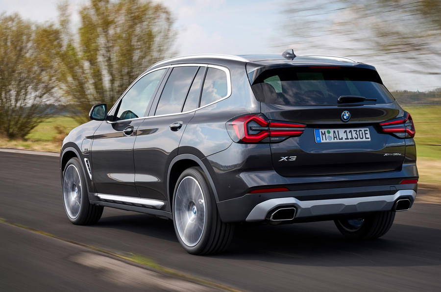3 bmw x3 2021 first drive review hero rear