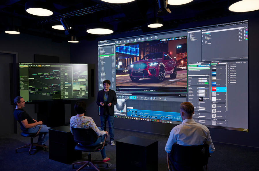 bmw virtual collaboration with ue 2 1