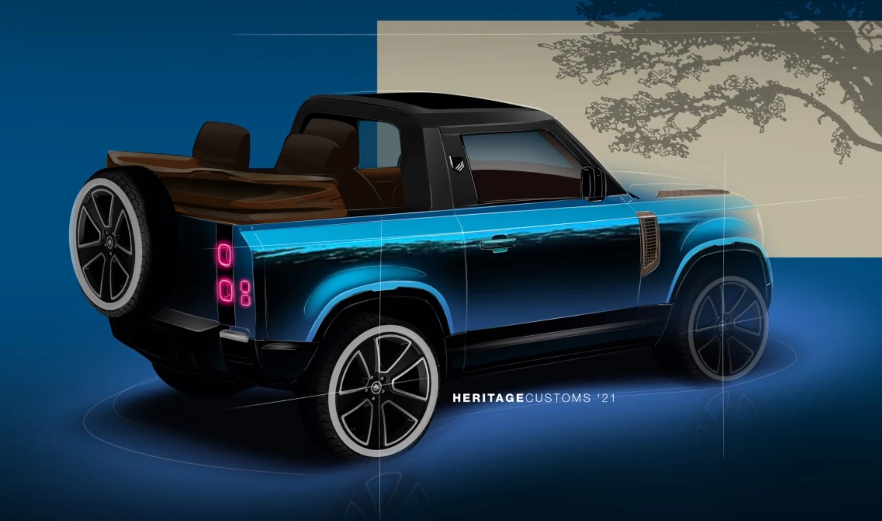 Land Rover Defender 2022 convertible 1