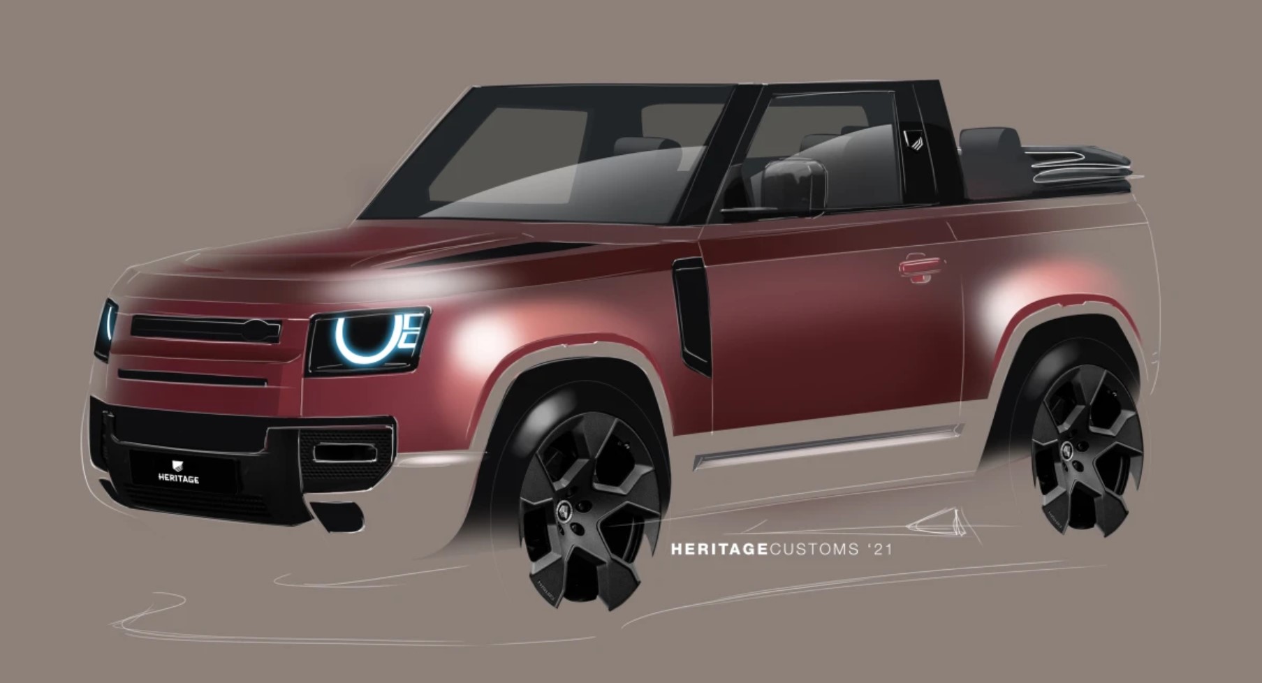 Land Rover Defender 2022 convertible 4