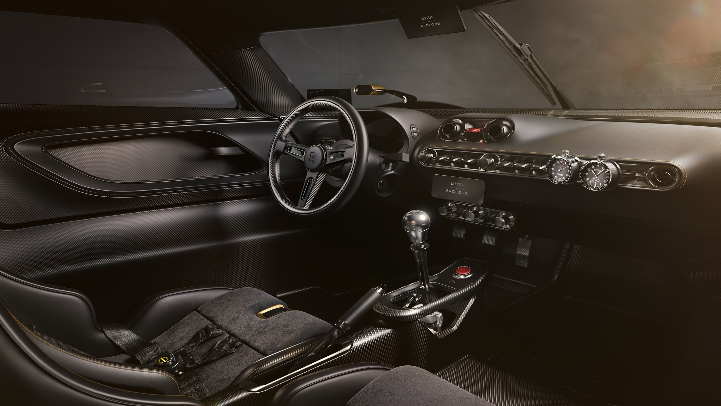 Radford Lotus Type 62 interior 5
