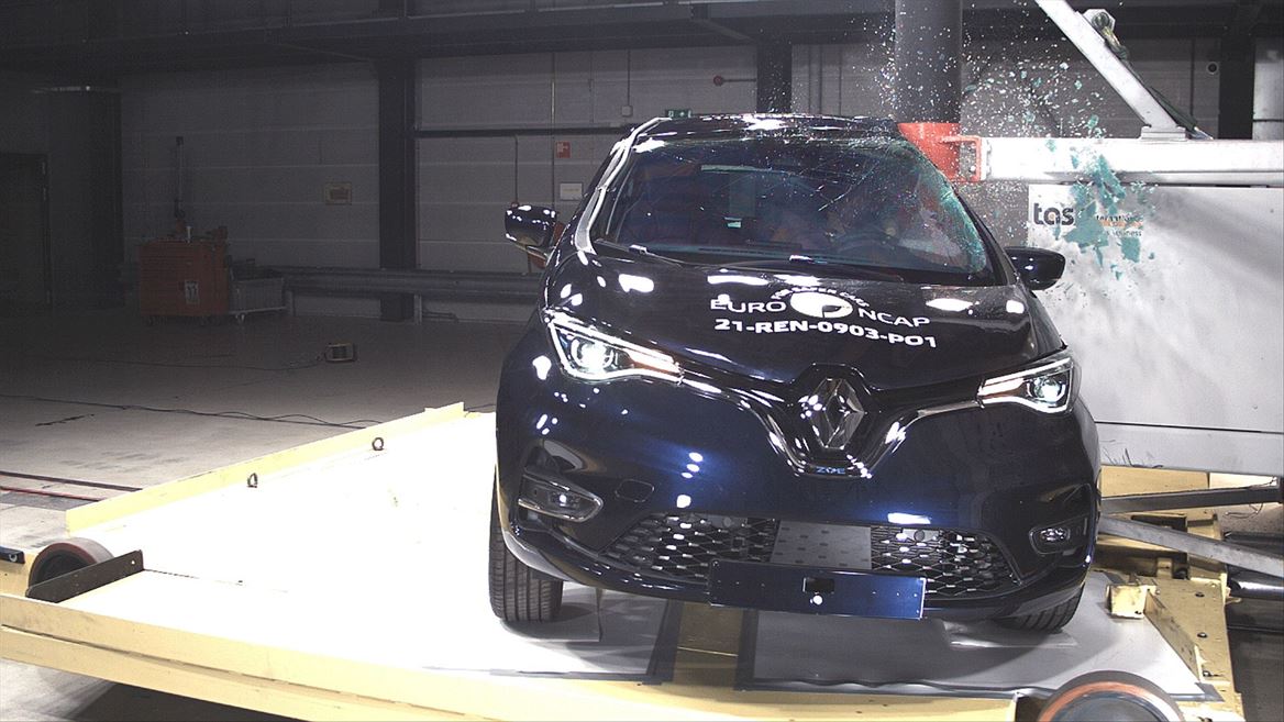Renault Zoe crash test euroncap 1