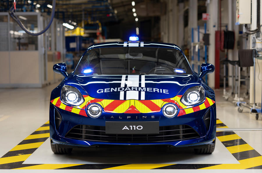 alpine a110 police car 3