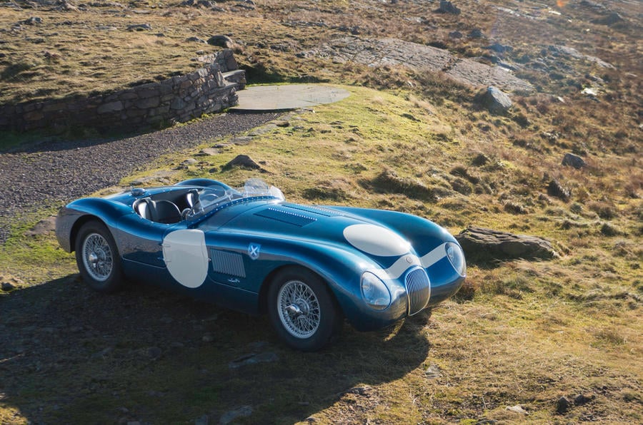 ecurie ecosse builds seven jaguar c-type race car continuations