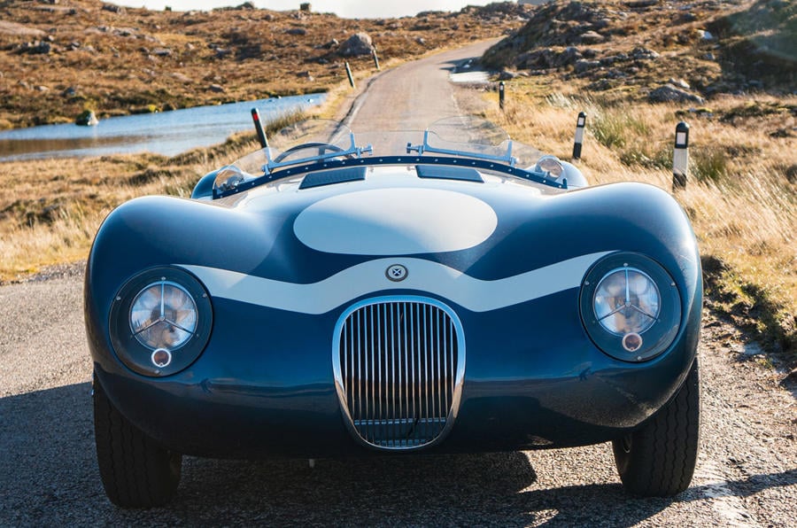 ecurie ecosse builds seven jaguar c-type race car continuations