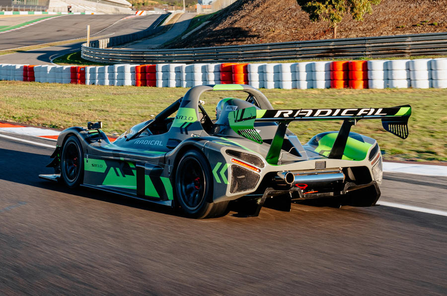 3 radical sr10 2022 first drive review tracking rear