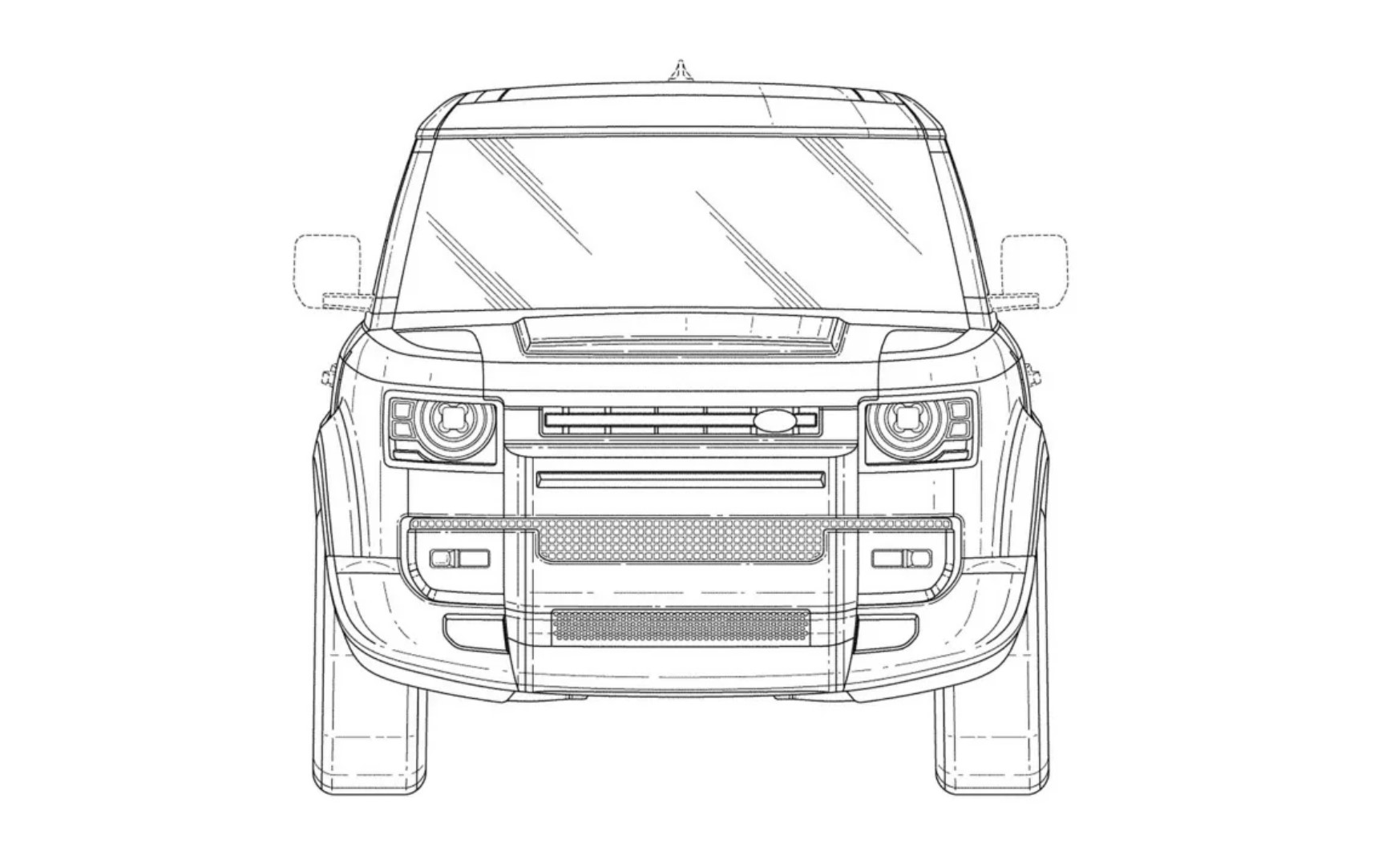 Land Rover Defender 130 patent images 3