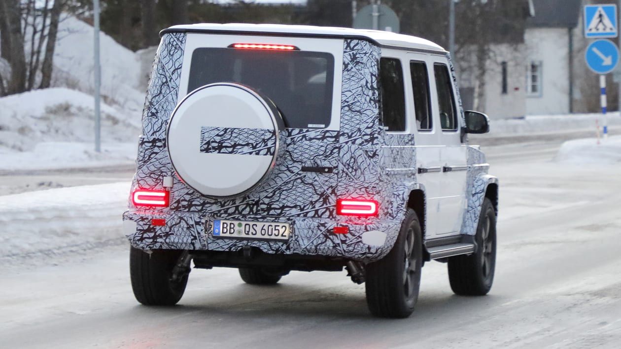 aria-label="Mercedes G Class spy"