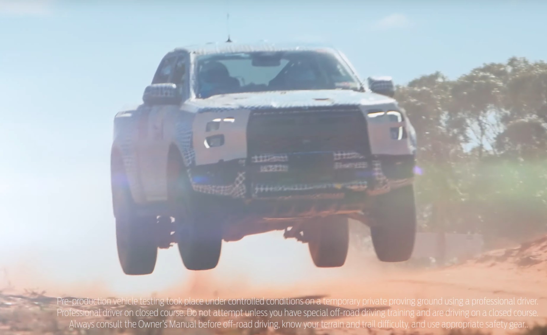 2022 Ford Ranger Raptor teaser 2