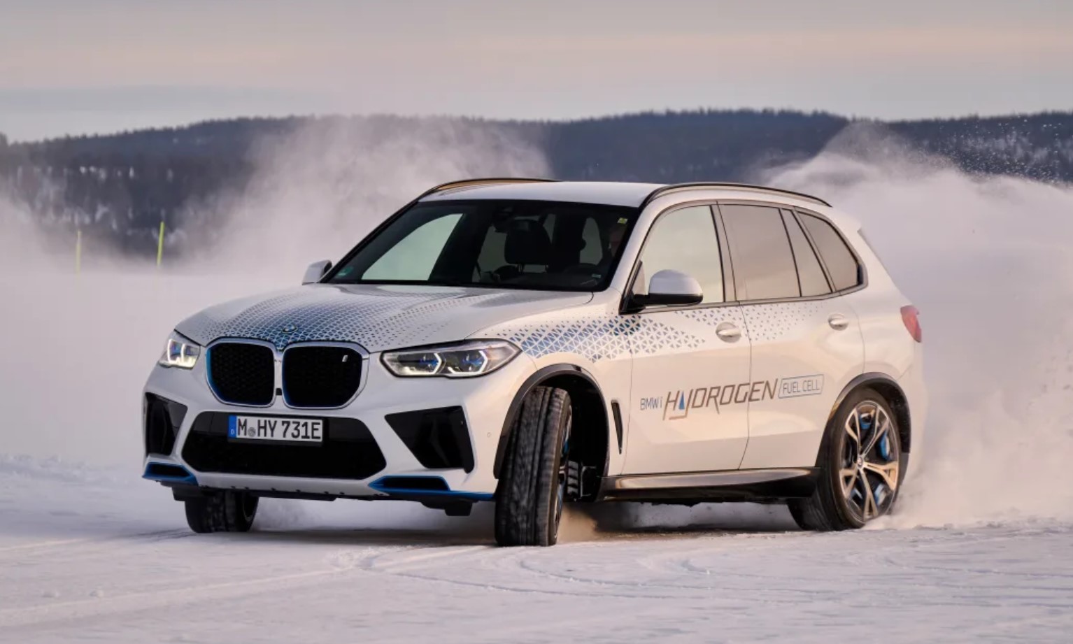BMW X5 Hydrogen testing 1
