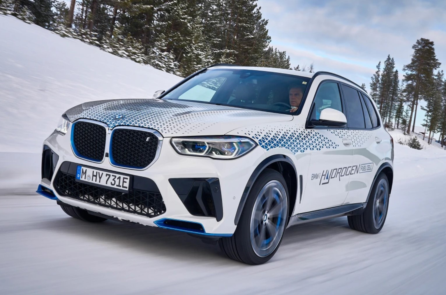 BMW X5 Hydrogen testing 2