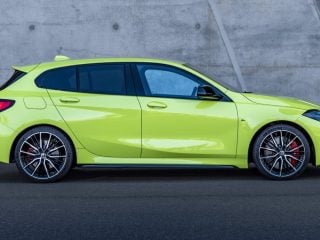 2022 BMW M135i xDrive Review Green 12
