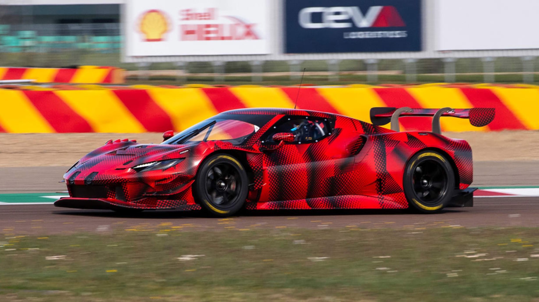 Ferrari 296 GT3 testing 2
