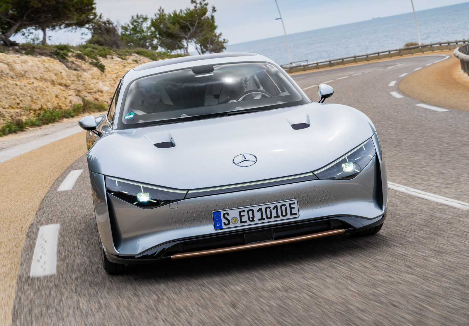 Mercedes BenzVision EQXX ride along review 20