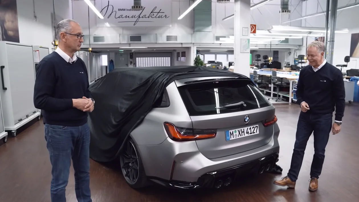 BMW M3 Touring teaser video March 2022