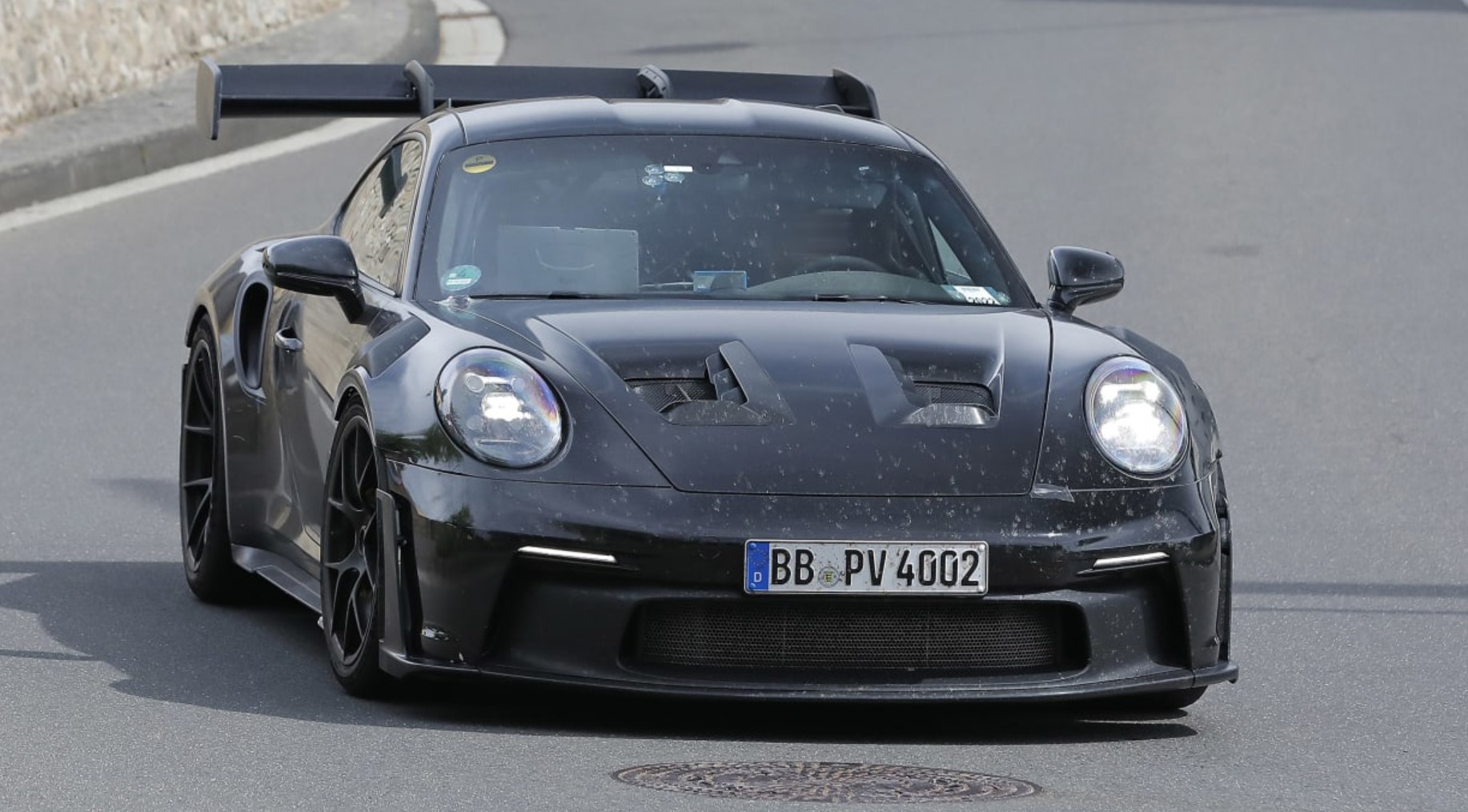 2023 Porsche GT3 RS spy pics 5