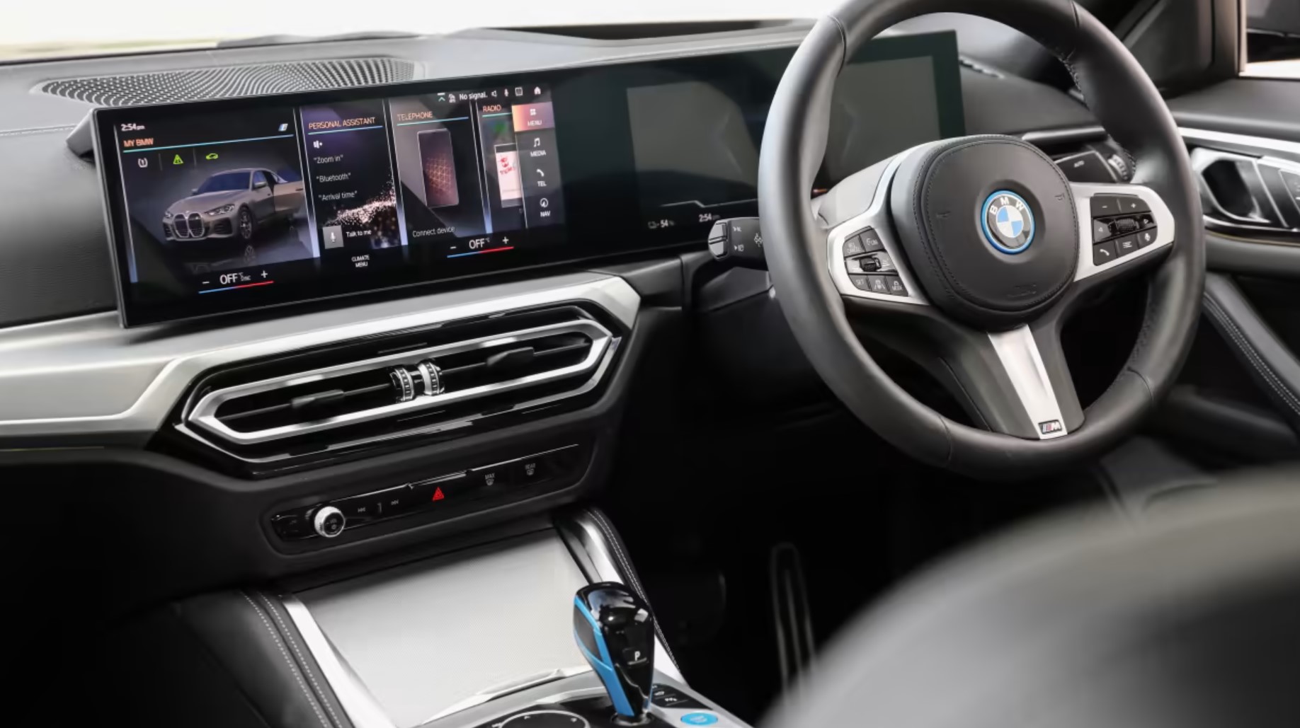 BMW i4 2022 Australia 2 infotainment