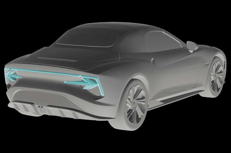 2025 MG ZS revealed in design patent filings