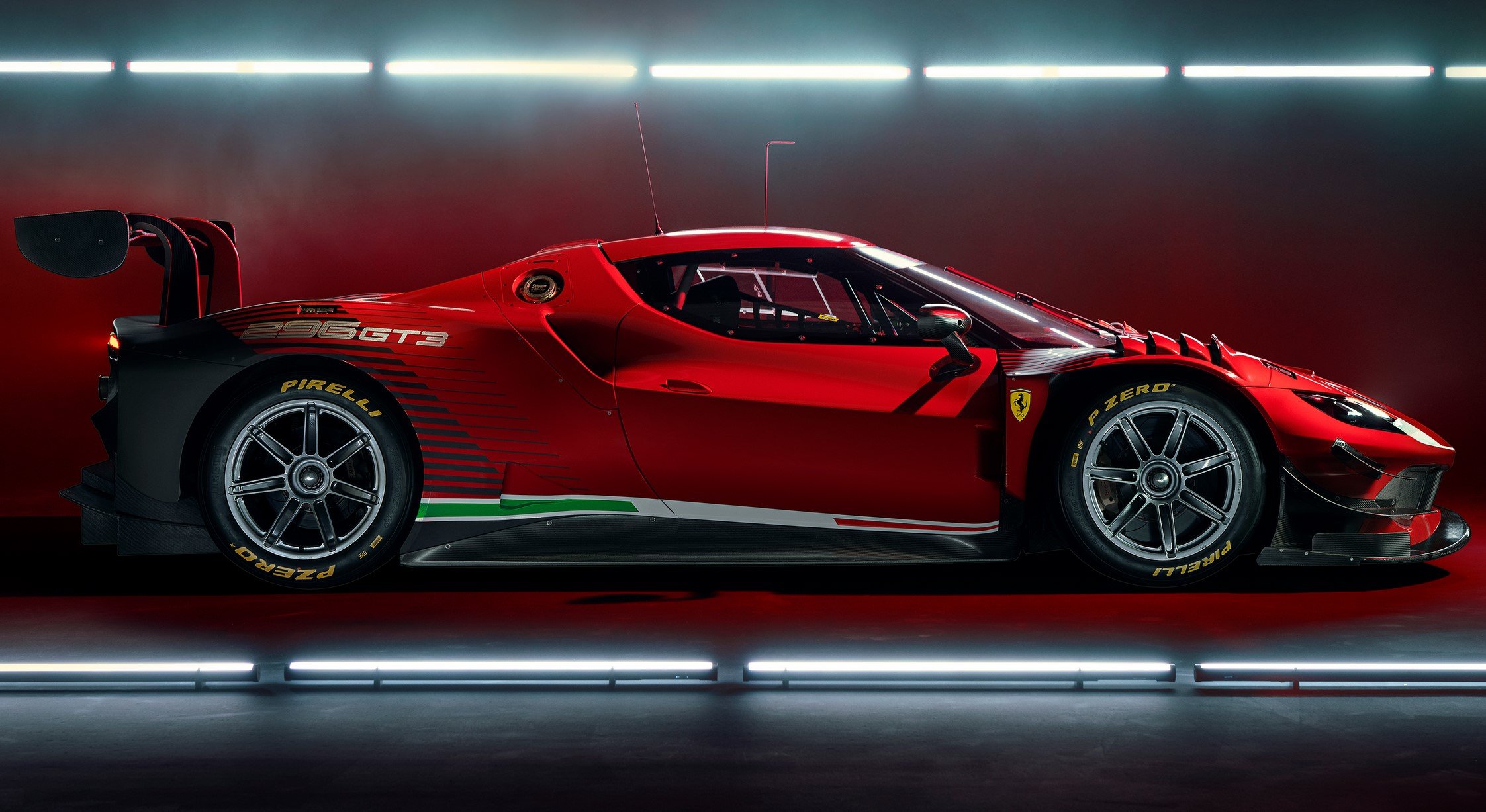 aria-label="Ferrari 296 GT3 racing car 3"