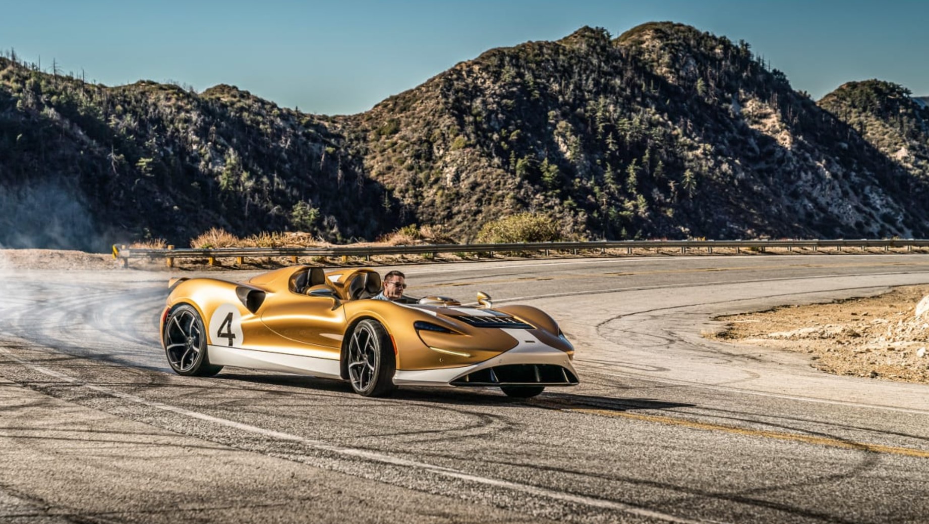 aria-label="McLaren Elva Review drive gold 2"