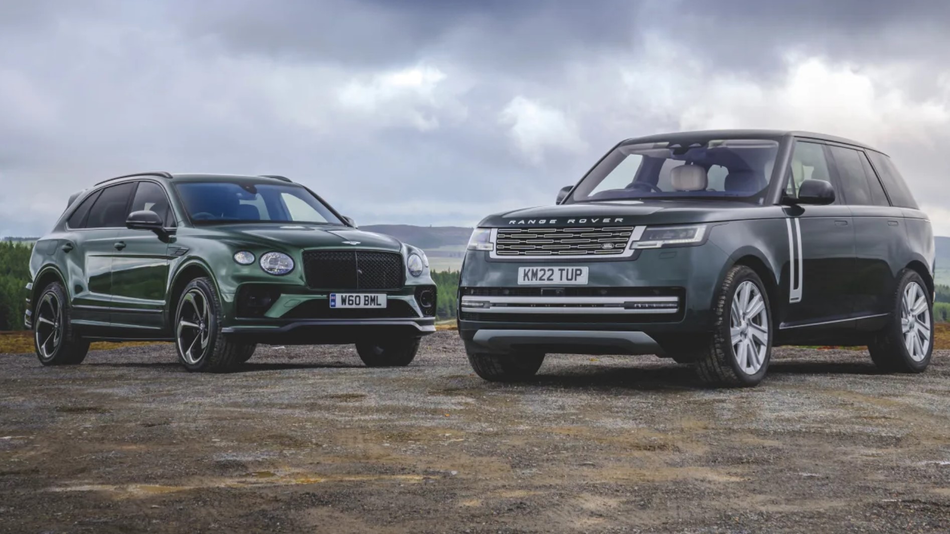 Range Rover Bentley Bentayga comparison 2022 8