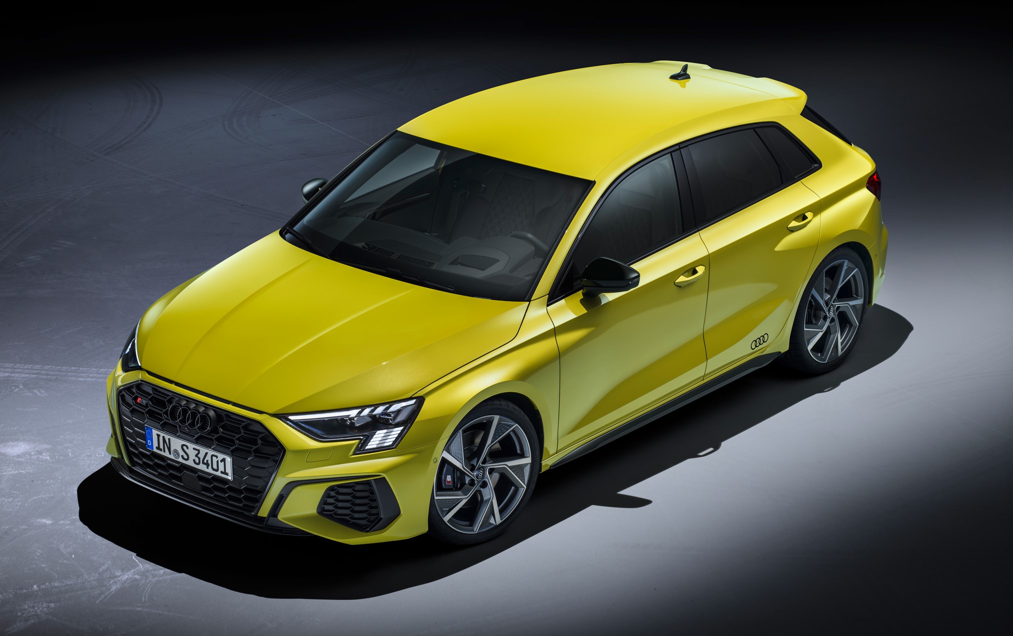 aria-label="Audi S3 2022 Yellow 1"